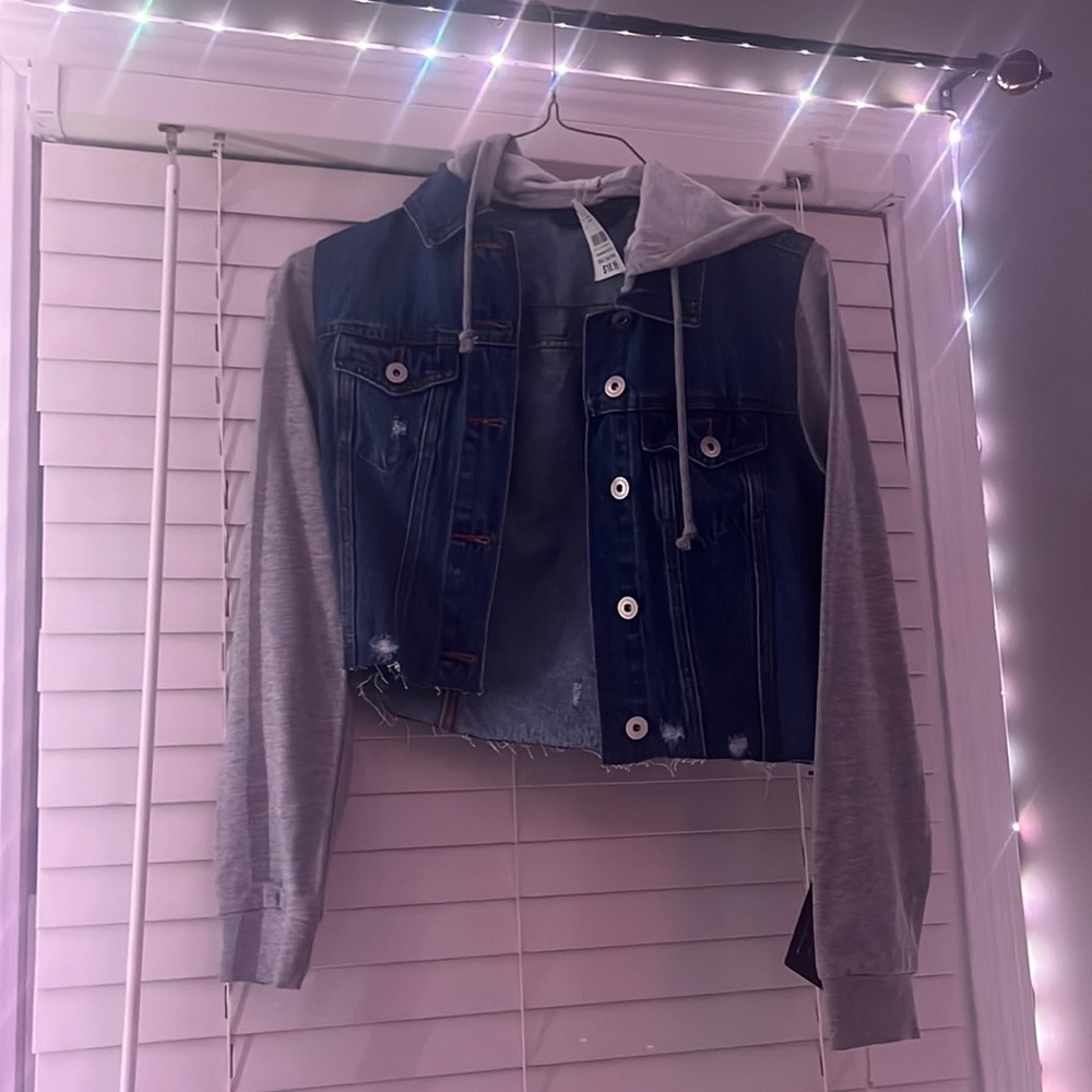 Jean jacket/hoodie